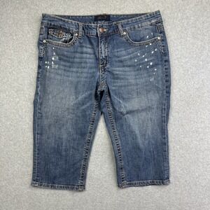 Seven 7 Women's Denim Capris Size 16W